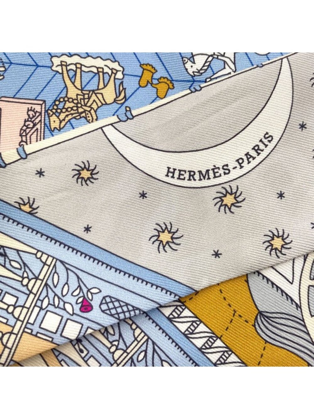 Hermes Twilly Scarf Silk - Picture 3 of 6